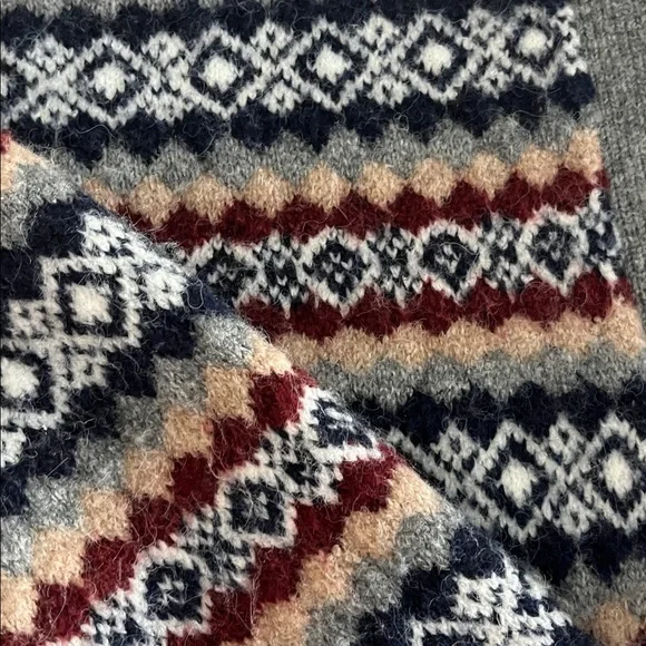 Zara girls button up argyle sweater size 13-14 - Picture 3 of 3